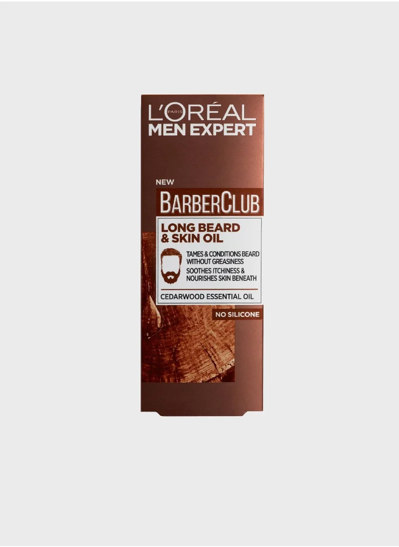 Barber Club L'Oreal Men Expert Long Beard and Skin Oil