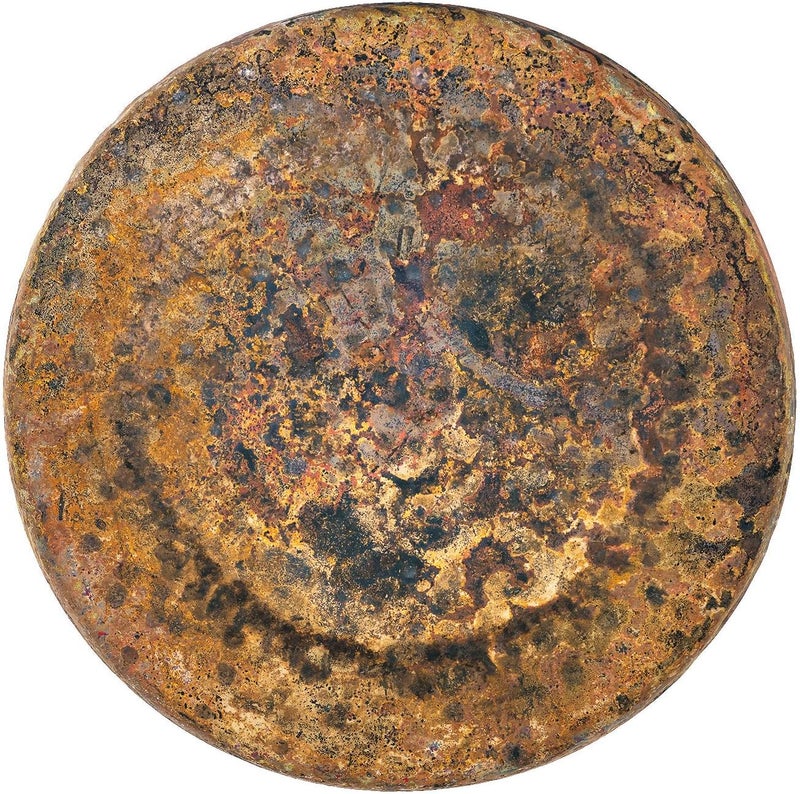 UNLIMITED Atlantis Gongs - Includes Gong, Mallet & Rope/Unlathed Bronze Gong W/Ancient Look/For Sound Healing, Meditation, & Yoga - Image 1