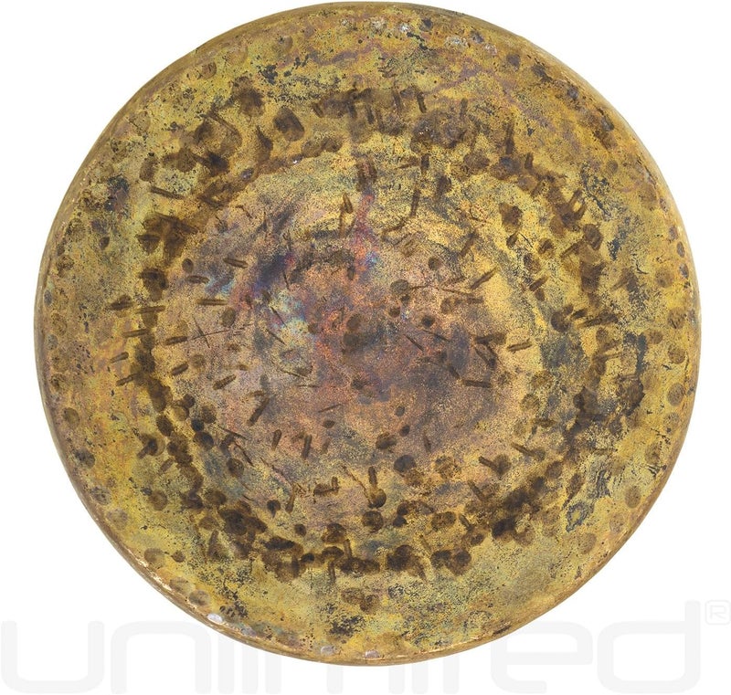 UNLIMITED Atlantis Gongs - Includes Gong, Mallet & Rope/Unlathed Bronze Gong W/Ancient Look/For Sound Healing, Meditation, & Yoga - Image 5