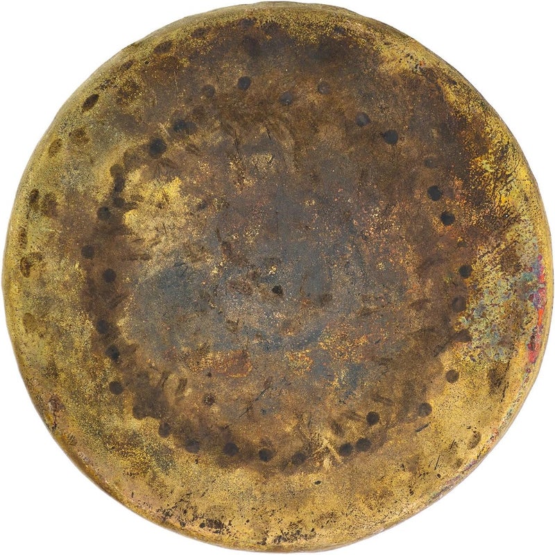 UNLIMITED Atlantis Gongs - Includes Gong, Mallet & Rope/Unlathed Bronze Gong W/Ancient Look/For Sound Healing, Meditation, & Yoga - Image 4