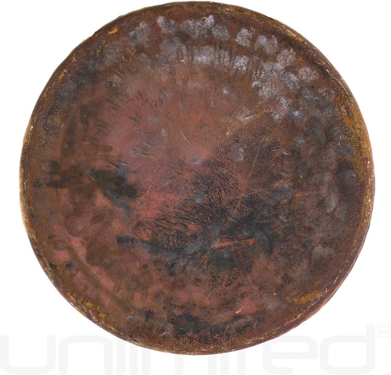 UNLIMITED Atlantis Gongs - Includes Gong, Mallet & Rope/Unlathed Bronze Gong W/Ancient Look/For Sound Healing, Meditation, & Yoga - Image 3