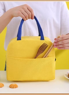 KASTWAVE Lunch Bag, with Wide Open Insulated Cooler, Reusable Thermal Tote, Thermal Leak-Proof Cute Duck Hand Meal Bag for School, Work, for Kids, Yellow  - Image 3