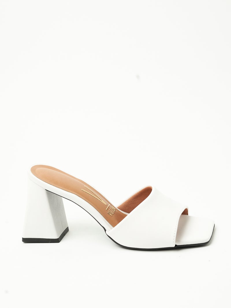 VIZZANO Mid Heels Sandals for Women – Sling Back Heel Sandals for Girls with Ankle Strap - Image 2
