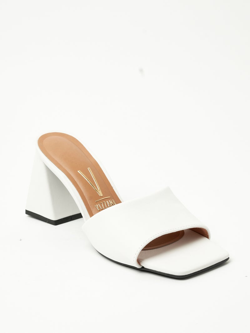 VIZZANO Mid Heels Sandals for Women – Sling Back Heel Sandals for Girls with Ankle Strap - Image 1