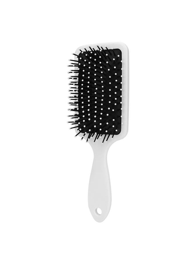 Thoraya Personality Leaves Pattern Anti-static Hair Comb Tangles Resistant Massage Comb (Red Leaves)  - Image 3