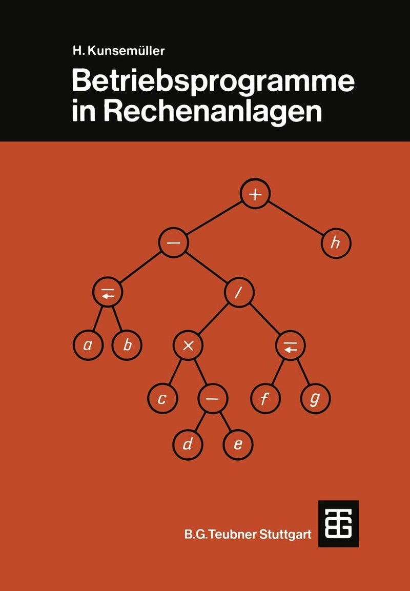 Betriebsprogramme in Rechenanlagen