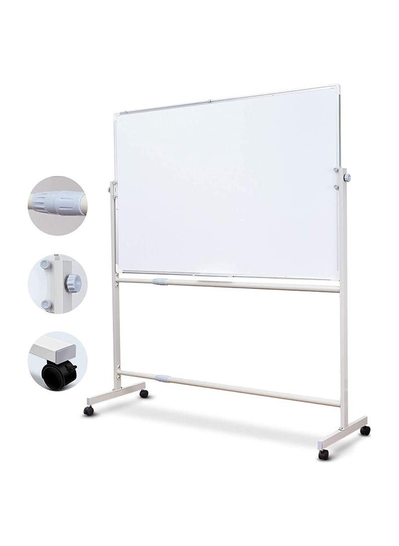 Mobile Dry Erase White Board Metal Castors 90 x 120 cm - pzsku/Z6857E2F8B8C92E379AC8Z/45/_/1677142809/06ff5d2f-6887-419c-be7c-19fa8d8444e5