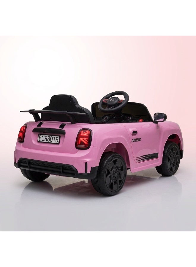 StarKids Electric Kids' Car featuring a Dual 6V4.5AH Battery System, Dual Motors, Rocking Mode, Remote Control, and Openable Doors. - Image 3