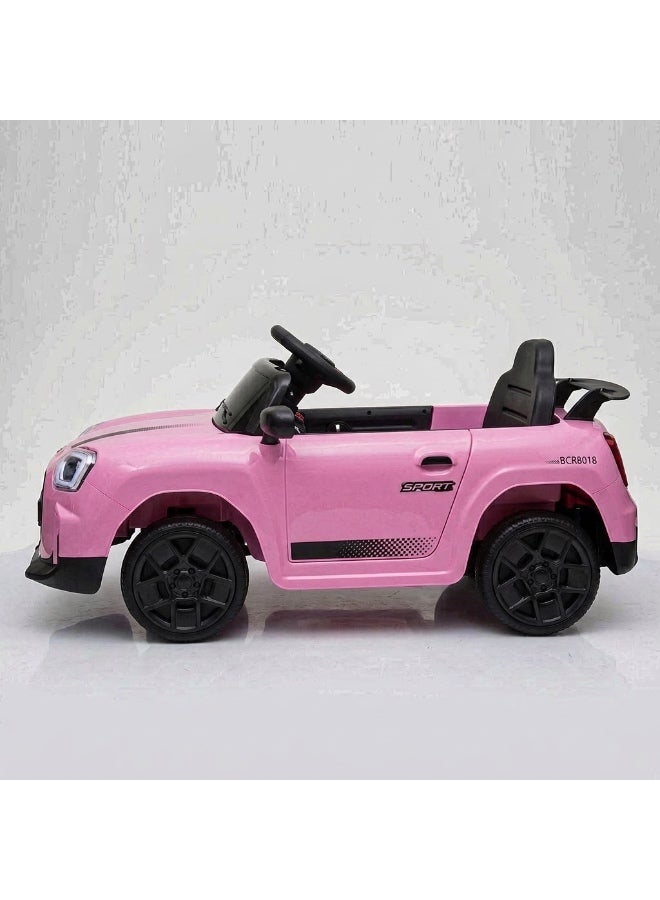 StarKids Electric Kids' Car featuring a Dual 6V4.5AH Battery System, Dual Motors, Rocking Mode, Remote Control, and Openable Doors. - Image 2
