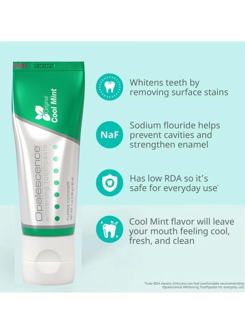 Opalescence Whitening Toothpaste Original Formula (Pack of 3) - Oral Care, Mint Flavor, Gluten Free - 3x100g. - Image 3