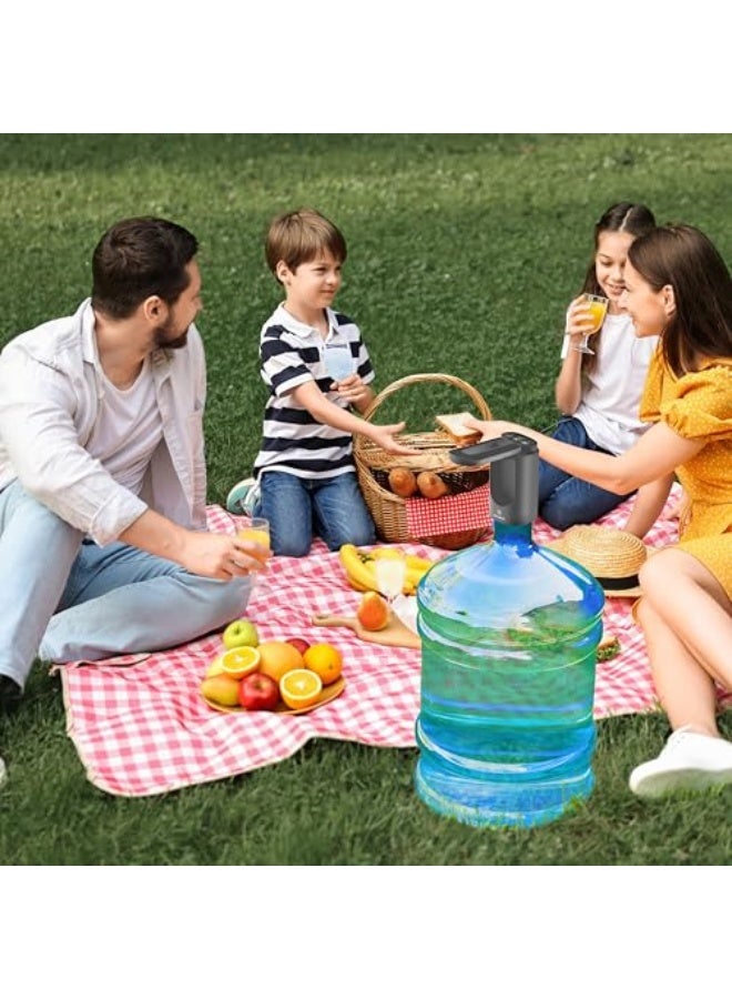 Westinghouse USB Rechargeable Water Pump Dispenser – Foldable Crane Style | Space-Saving Design | Touch Button with LED Light | Portable and Convenient - Image 2