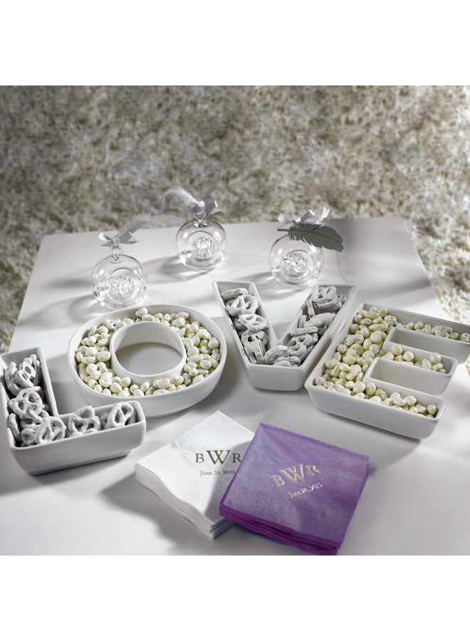 Weddingstar "LOVE" Plates Set - Image 3