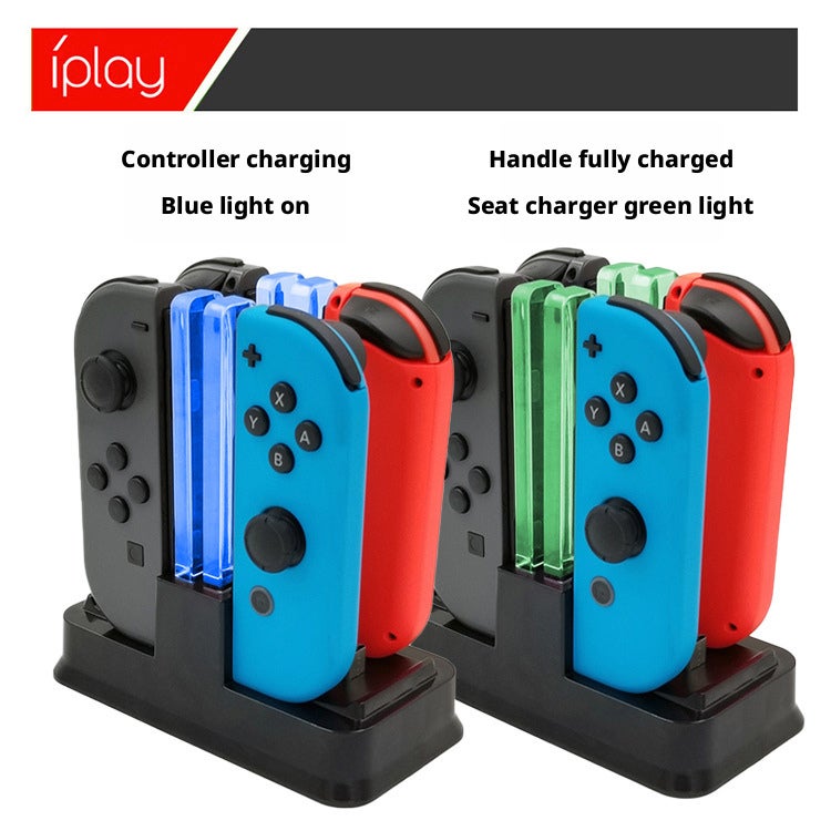 قاعدة شحن سويتش Joy-Con مع أربع فتحات شحن - Image 3