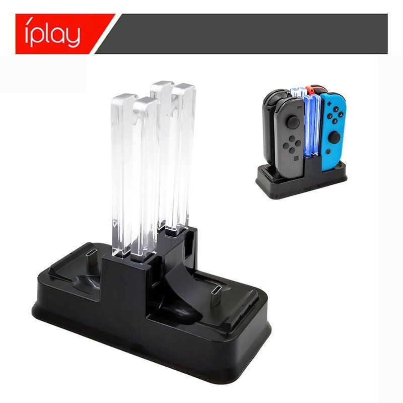 قاعدة شحن سويتش Joy-Con مع أربع فتحات شحن - Image 1