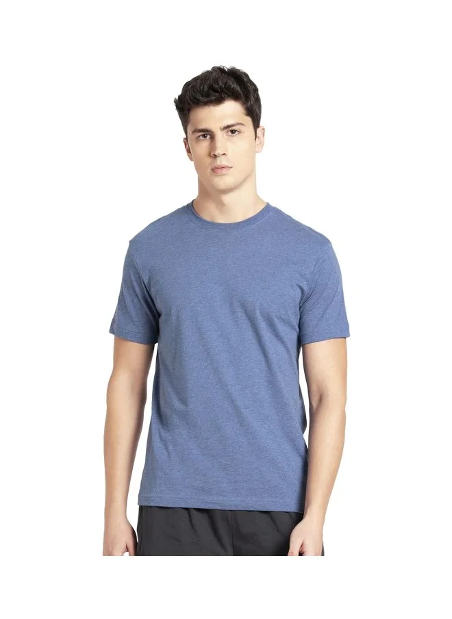 جوكي Jockey 2714 Men Super Combed Cotton Rich Solid Round Neck Half Sleeve T Shirt
