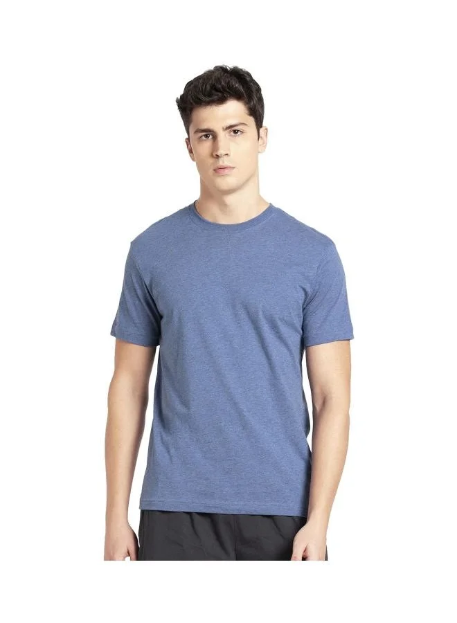 JOCKEY 2714 Men Super Combed Cotton Rich Solid Round Neck Half Sleeve T Shirt