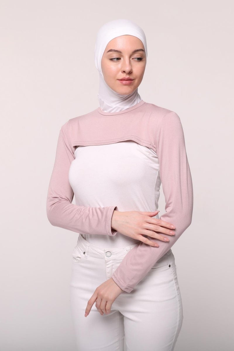 Altobeh ياقة الصفر ياقة العنق كوف الذراع  - Image 2