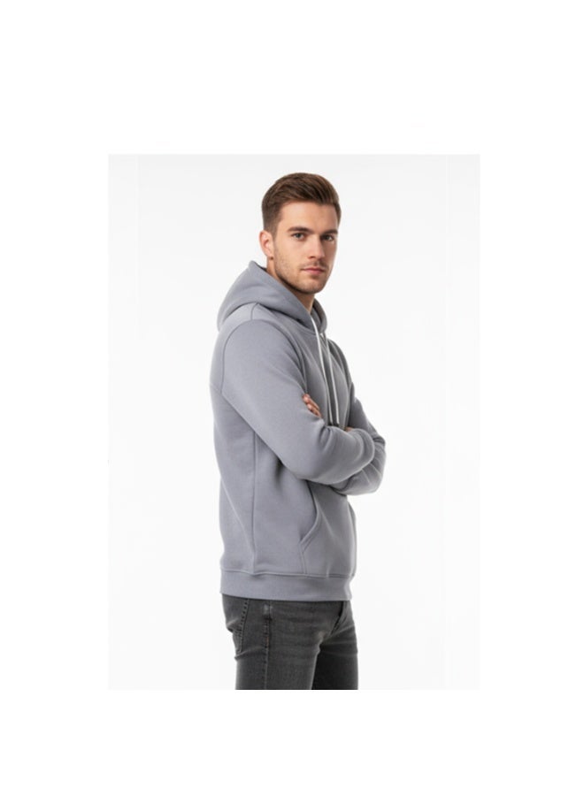 Caesar Men's Plain Milton Winter Oversized Hoodie - Image 2