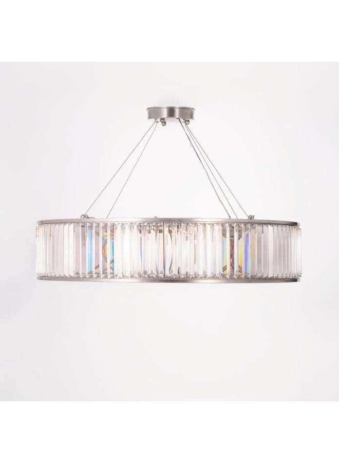 Kandil Egypt 80Cm Chandelier, Special  2023, Round With Chrome Crystal  - Image 2