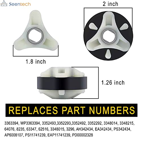 Seentech Heavy Duty 285753A METAL Core Motor Coupling Kit for Whirlpool & Kenmore Washers - Replaces Part Numbers: AP3963893 PS1485646 1195967 285753AVP 21003 280152 285140 285743 - Image 4