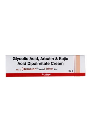 Glenmark Demelan Cream with Glycolic Acid Arbutin, Kojic Acid for Hyper Pigmentation, Skin Care 20g - pzsku/Z68590B5F8D1412C7268EZ/45/_/1740019920/a7d017b4-bd9b-4a83-afbe-b68952443854