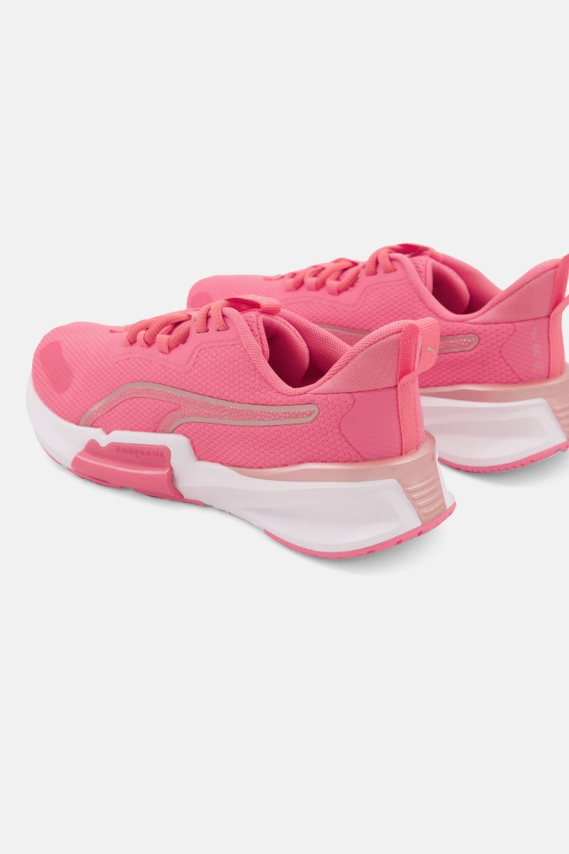 PUMA Women PWRFrame Tr 2 Elektro Summer Lace Up Training Shoes, Pink - Image 3