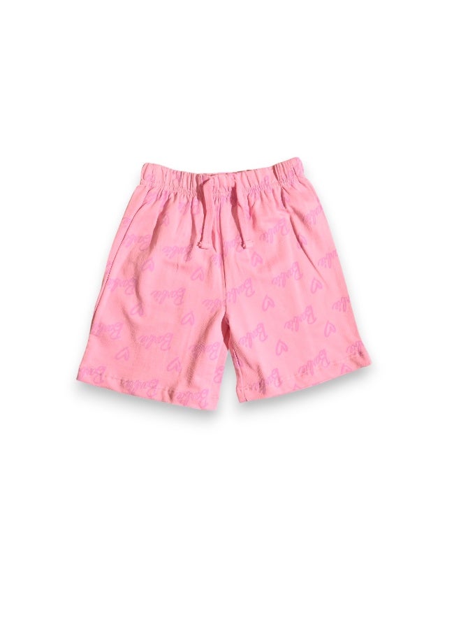 BARBIE GIRLS T-SHIRT & SHORT SET‬ - Image 4