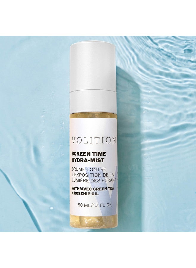 Volition Beauty Screen Time Hydrating Facial Mist - Moisturizing Sunflower Extract & Safflower Flower Extract Helps Reduce Look of Fine Lines From Photoaging, Vegan (50ml / 1.7 fl oz) - Image 2