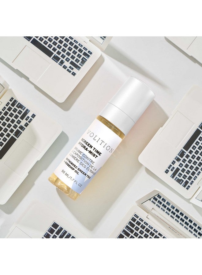Volition Beauty Screen Time Hydrating Facial Mist - Moisturizing Sunflower Extract & Safflower Flower Extract Helps Reduce Look of Fine Lines From Photoaging, Vegan (50ml / 1.7 fl oz) - Image 4