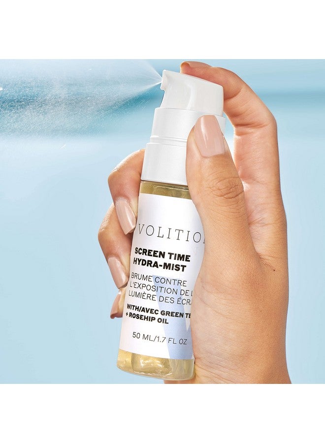 Volition Beauty Screen Time Hydrating Facial Mist - Moisturizing Sunflower Extract & Safflower Flower Extract Helps Reduce Look of Fine Lines From Photoaging, Vegan (50ml / 1.7 fl oz) - Image 5