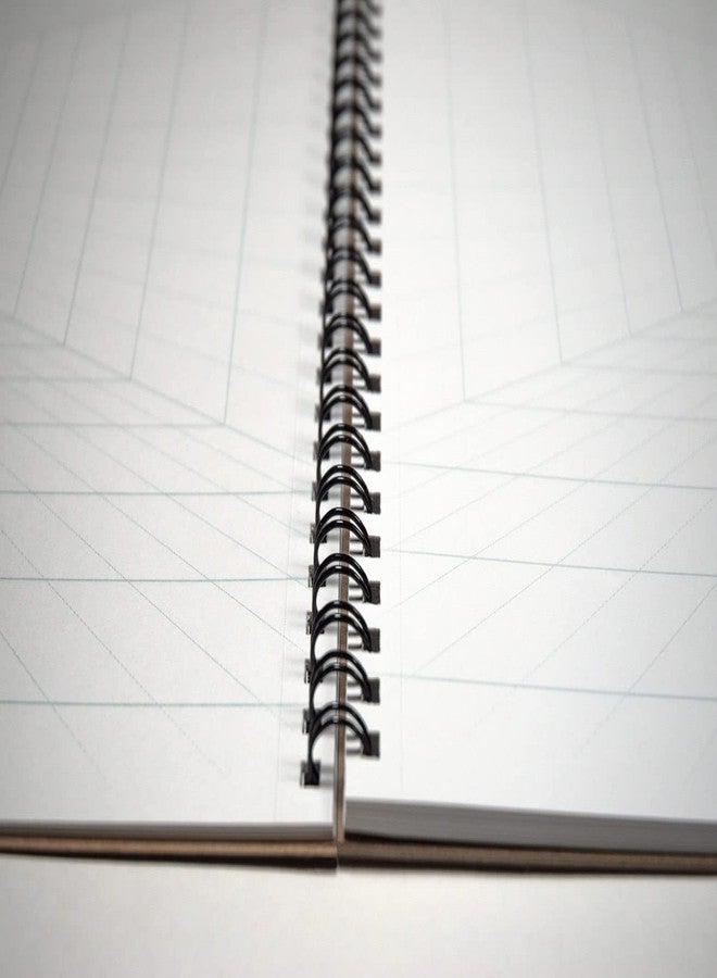 Koala Tools - 40-Sheet Sketch Pad for 1-Point Perspective Drawing, Spiral Bound Gridded Graph Paper for Interior Room Design, Industrial, Architectural and 3D Design, 11 x 14 inches - Image 3