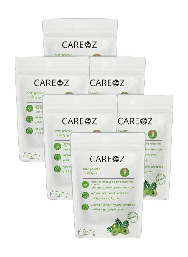 CareOz Henna Supreme 6-Pack – Natural Hair Nourishment - Image 1