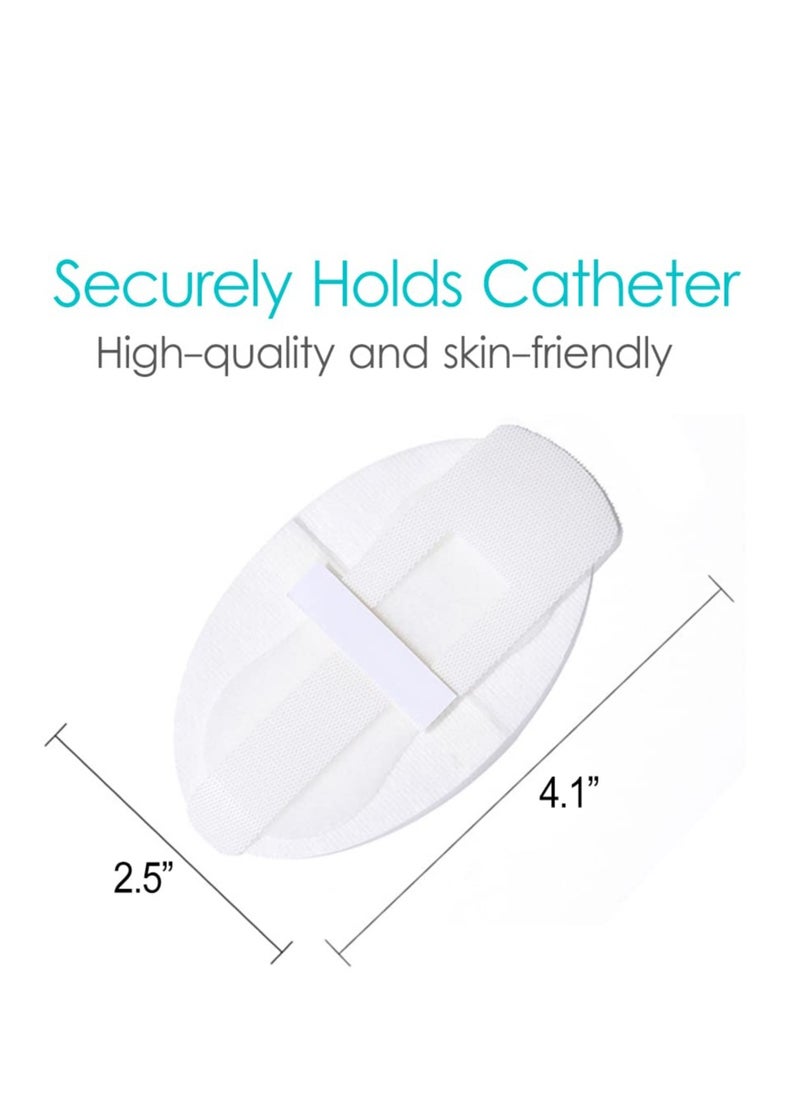 Excefore Catheter stabilization Device, 5 Pack Catheter Stabilization Device Feeding Tube Holders PD Dialysis Patch, Adhesive Bandages, Feeding Tube Supplies  - Image 4