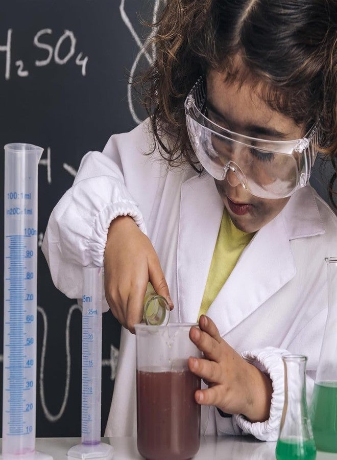 Spylx Lab Equipment Kit - Includes Glass Beakers, Droppers, Plastic Measuring Cylinders, Plastic Reagent Bottle, Test Tubes for Science Experiments and Lab Use - Image 4