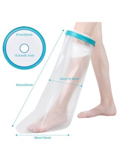 RATSAW Leg Cast Cover for Shower Waterproof Plaster Dressing Protector Keep Wounds and Bandage Dry  - Image 5