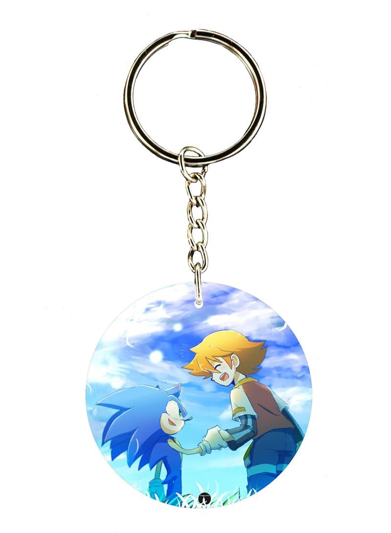 RKN Sonic Printed Keychain