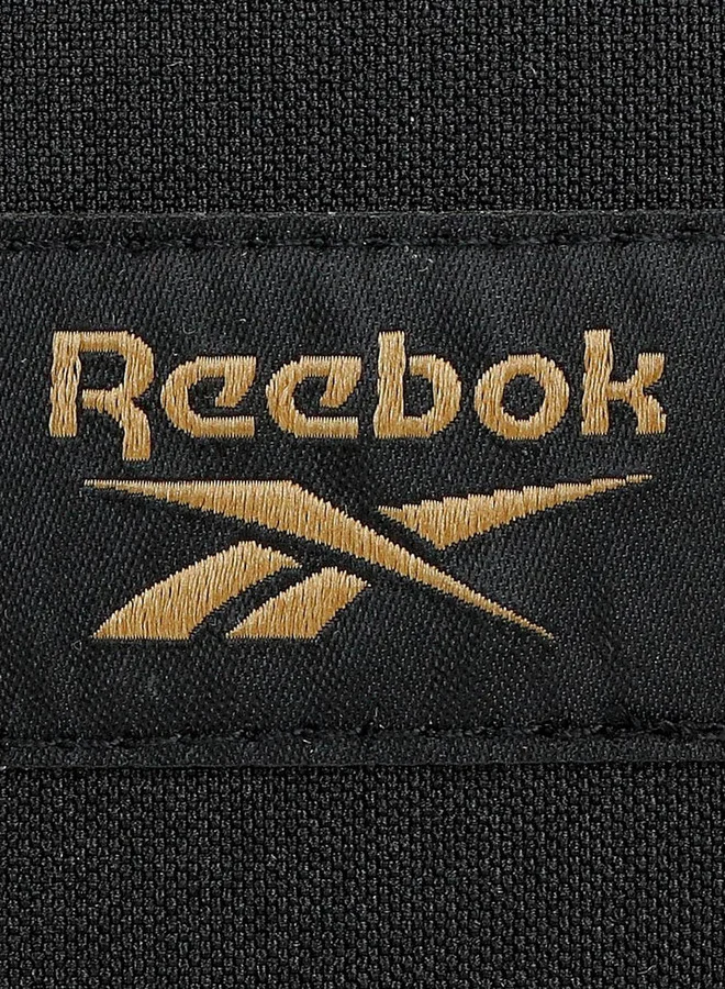 Reebok Logo Print School Backpack with Adjustable Straps and Zip Closure - 38x19x43 cm