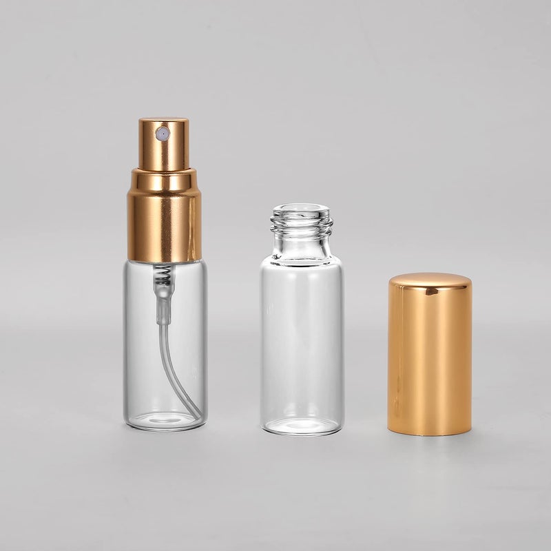 Zbfwmx 5Ml Glass Spray Bottle - Empty Refillable Container Essential Oils  Cleaning Products  Homemade Cleaners  Misting Plants With Water Vinegar Mixtures For Cleaning Or Cooking - Image 5