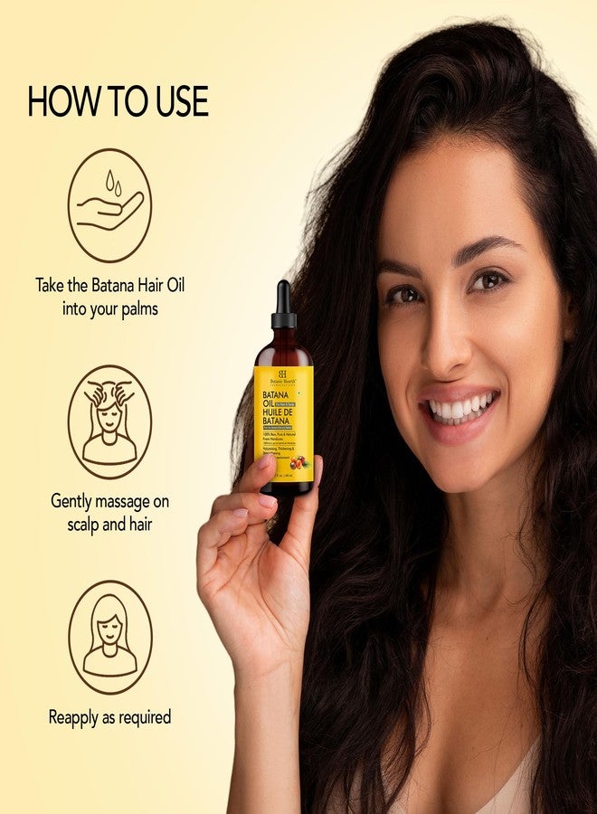 Botanic Hearth Dr Sebi Batana Oil for Hair Growth- Weightless(Glass bottle 2 fl oz) | 100% Pure & Unrefined Oils from Honduras, Lightweight Summer Hair Oil for Strengthening & Volumizing - Image 5