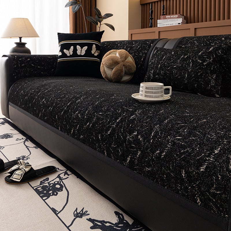 European-Style Classical Light Luxury High-End Sofa Universal Set Four Seasons Universal One-Piece Straight Non-Slip Anti-Cat Scratch Mat - Image 1