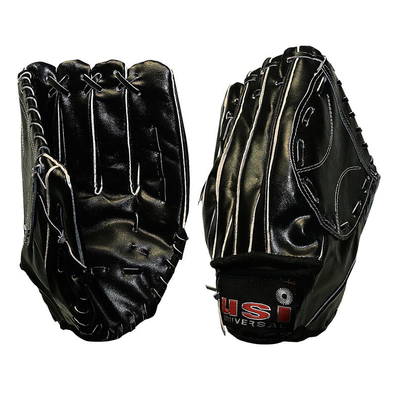 USI UNIVERSAL 786 Split Leather Baseball Gloves, Medium Softball & Base Ball Glove - Image 1