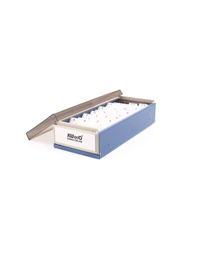 Kw-trio oddpod KW-Trio Imported Business Card Organiser with Alphabetical Sorting for Office Upto 800 Cards Capacity  - Image 1