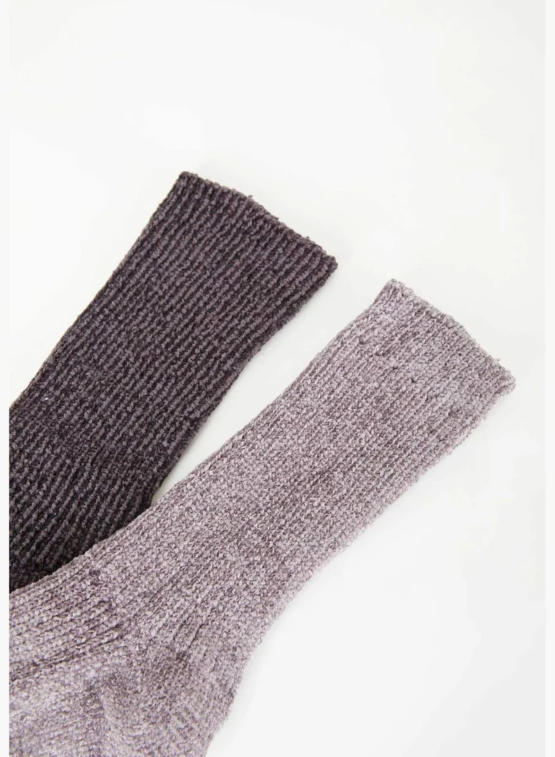 DeFacto 2 Pack Woman High Cut Socks