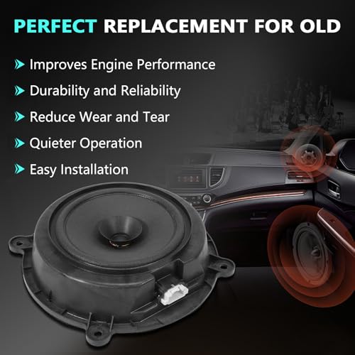 Gaogsiy Speaker Front Door Fit Mazda 3 2014-2018, Mazda 6 CX-5 2013-2016 Replace BHN9-66-960 KF01-66-960 - Image 5