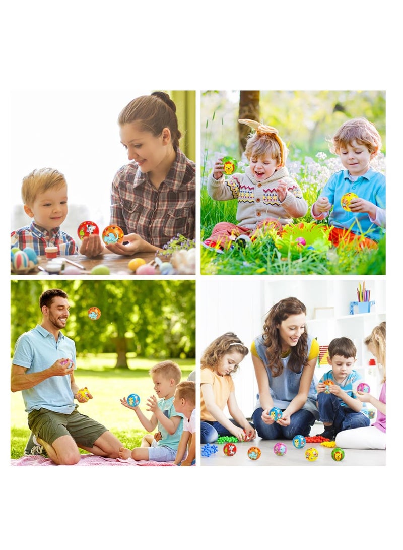 SYOSI Squeeze Stress Balls, 12pcs Stress Relief Ball, Sensory Stress Ball for Kids and Adults, Hand Exercise Stress Relief Balls, Squeeze Toys for Anxiety, Fidget, Tension, Manage Anger-Animal - Image 5