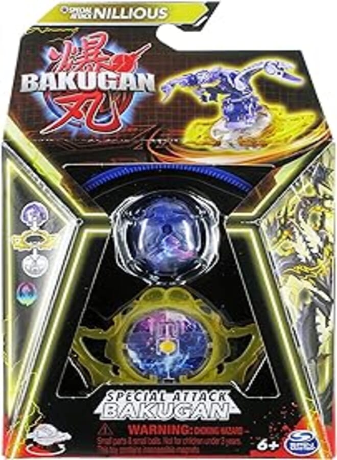 BAKUGAN Bakugan 3.0 Third Generation 2023 Special Attack Galactic Rare Nillious 