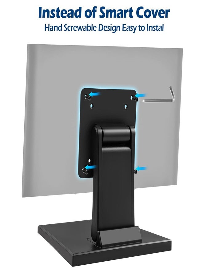WEARSON Touch PC Monitor Stand - For All-in-one PC,Kiosk,AIO VESA 75&100mm Monitor Base Adjustable Folding Flat - Image 2