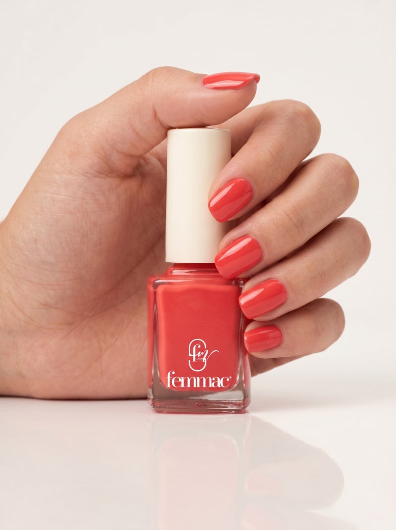 Femmac Long-Lasting Nail Polish – High Shine, Quick Dry Nail Color – Shade No. 45 - Image 2