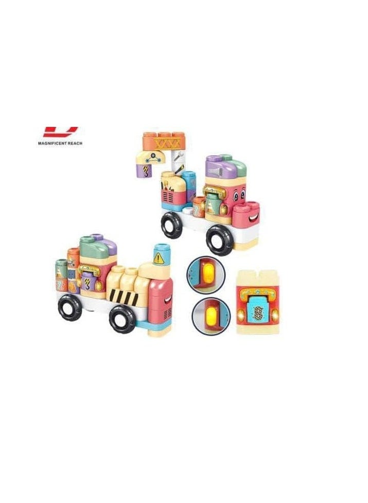 Truck Interactive Learning Blocks Playset  - Image 2
