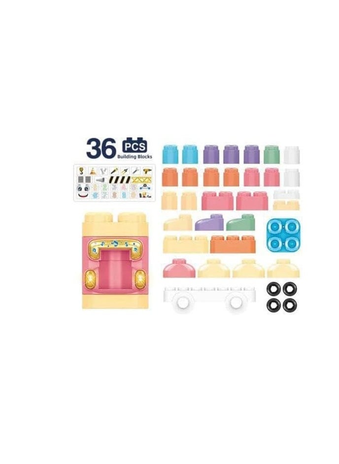 Truck Interactive Learning Blocks Playset  - Image 3